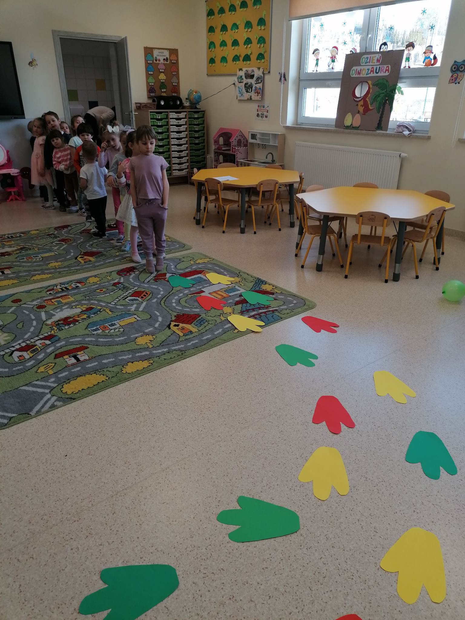Dzień dinozaura w oddziale przedszkolnym Misie.