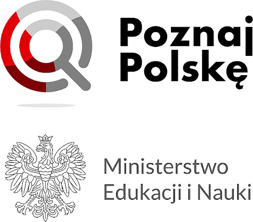 Logo Poznaj Polskę oraz Ministerstwa Edukacji i Nauki